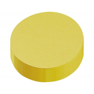 250 symboles d'animation de réunion, rond Ø 14 cm, jaune