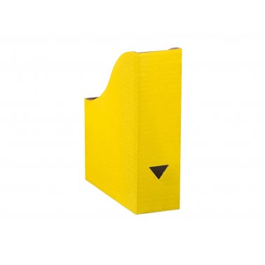 Range-revues carton couleur A5, jaune