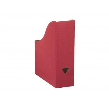 Range-revues carton couleur A5, rouge