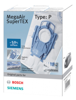 Sacs aspirateur « MEGAfilt SuperTEX » type P