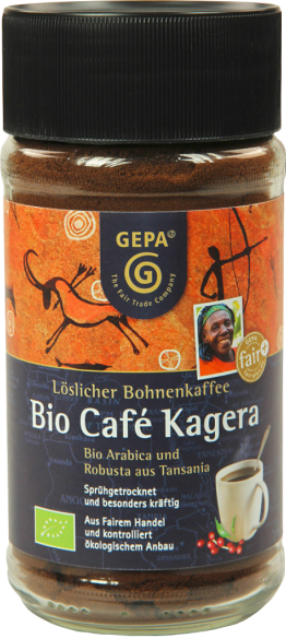 Café instantané bio GEPA « Kagera »