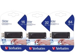 Clé USB Verbatim « Store’n’go Slider » USB 2.0 