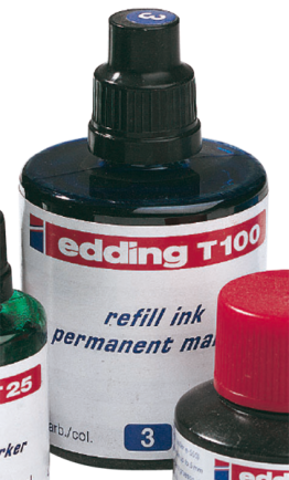 Recharge marqueur permanent Edding T100
