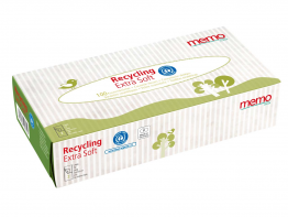 Boîte de mouchoirs en papier recyclé