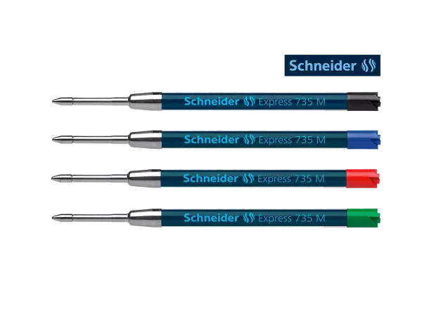 1 recharge stylo-bille Schneider Express 735