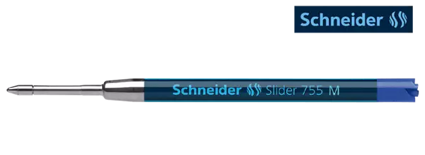 1 recharge stylo-bille Schneider Slider 755 M