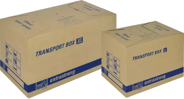 10 cartons d\'emballage double cannelure