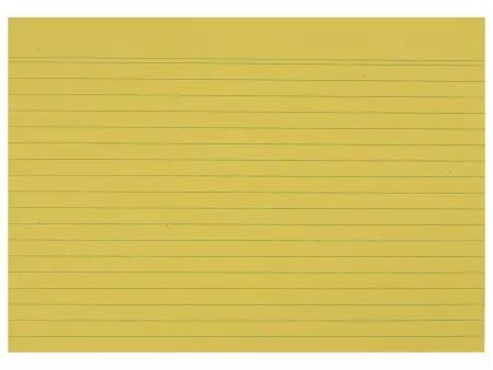 100 fiches papier recyclé 190g lignées