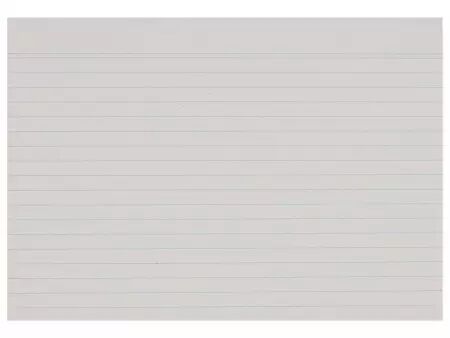 100 fiches papier recyclé 190g lignées