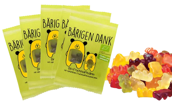 100 sachets de nounours bio (100 x 16g)