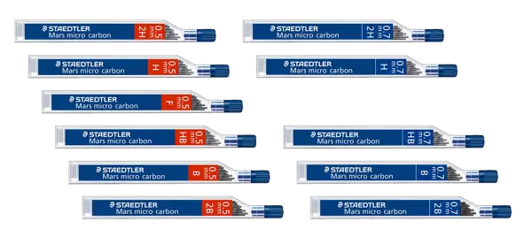 12 mines calibr�es graphite Staedtler