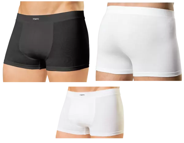 2 boxers homme coton bio et �quitable