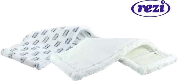 2 lingettes de rechange pour balai microfibre MH1809