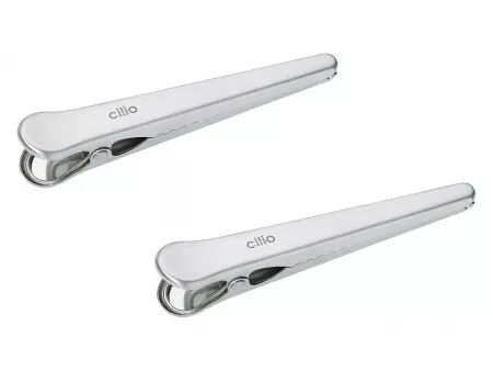 2 pinces longues pour fermeture de sachets alimentaires