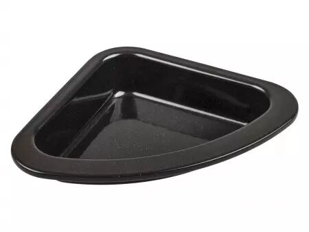 2 plats en t&ocirc;le &eacute;maill&eacute;s \ quart de cercle\ 