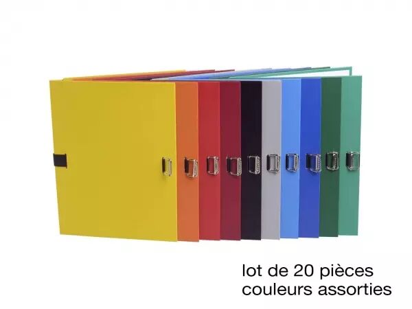 20 chemises � sangles extensibles, assorti