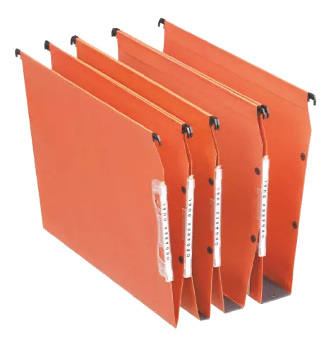 25 dossiers suspendus DUAL armoire, larg. 50 mm