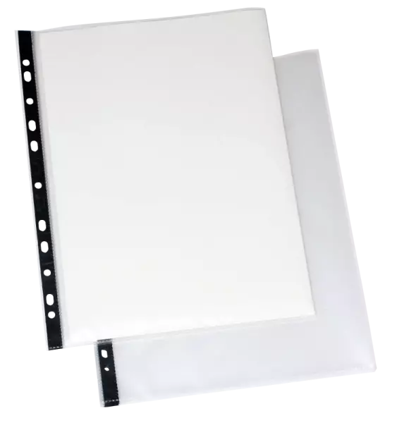 25 pochettes perfor�es A4 Ecodesk en PP recycl�