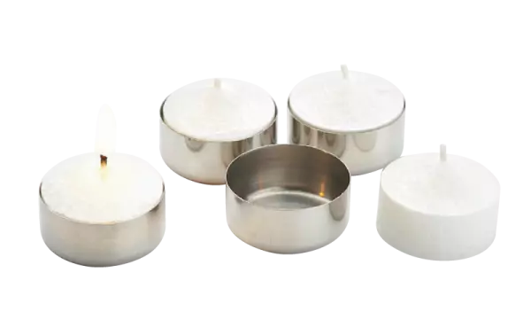 4 photophore acier diam. 39
