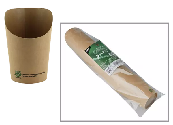 400 bo�tes snack ouvertes type \ wrap\  en carton, \ Pure\ , 230 ml