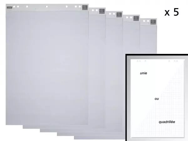 5 rouleaux Paperboard recycl�s Exacompta