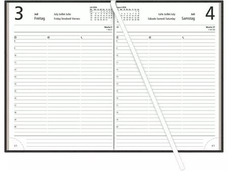 Agenda format A5, 2026