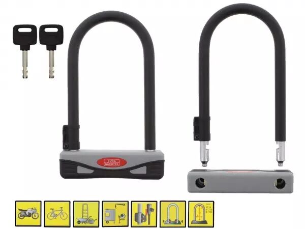 Antivol v�lo en U BURG-W�CHTER 1600 HB,  L106xH210 mm