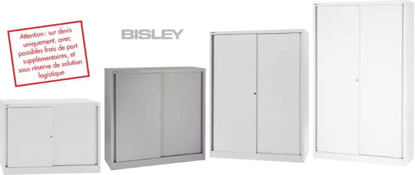 Armoire prtes couliss. Bisley ECO