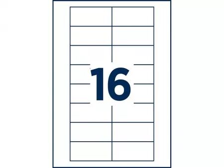 Badges nominatifs Avery \ Polar35\  avec aimant, 80 x 34 mm