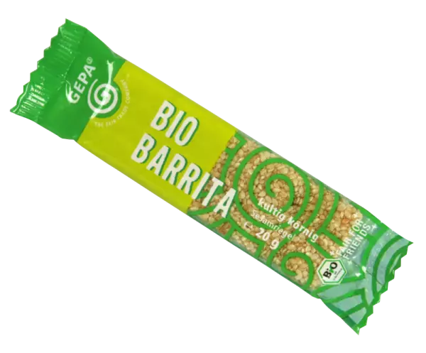 Barre c�r�ale au s�same bio, 20 g