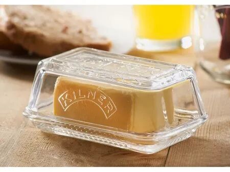 Beurrier avec couvercle en verre