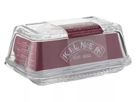 Beurrier avec couvercle en verre