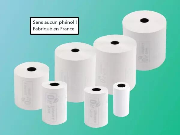 Bobines pap. thermique sans ph�nol FSC