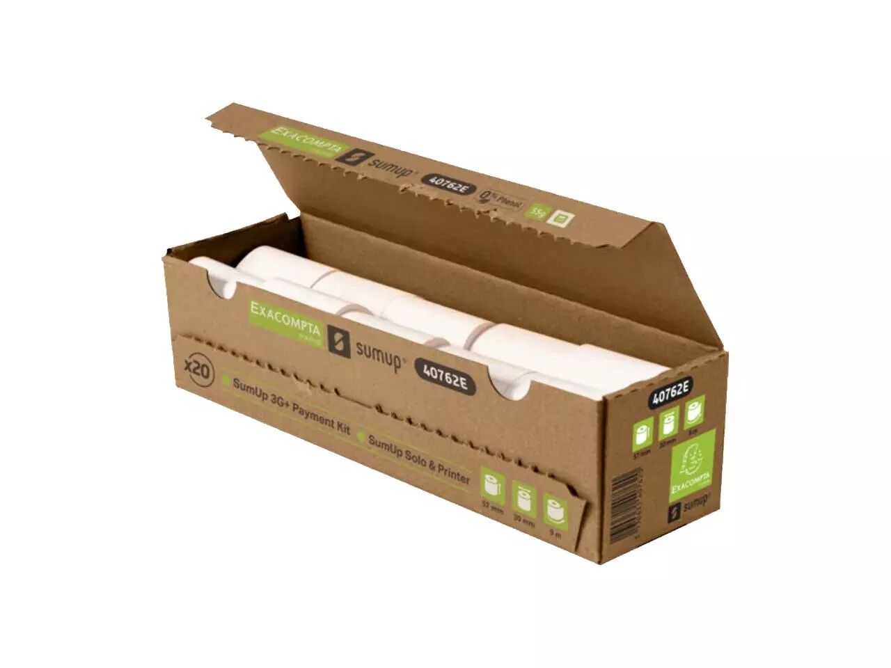 Bobines Tickets CB, Sum Up