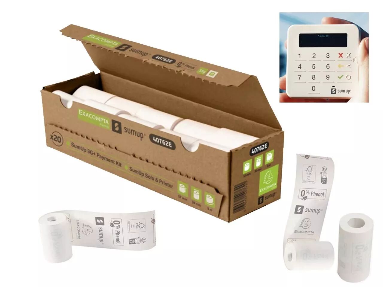 Bobines Tickets CB, Sum Up