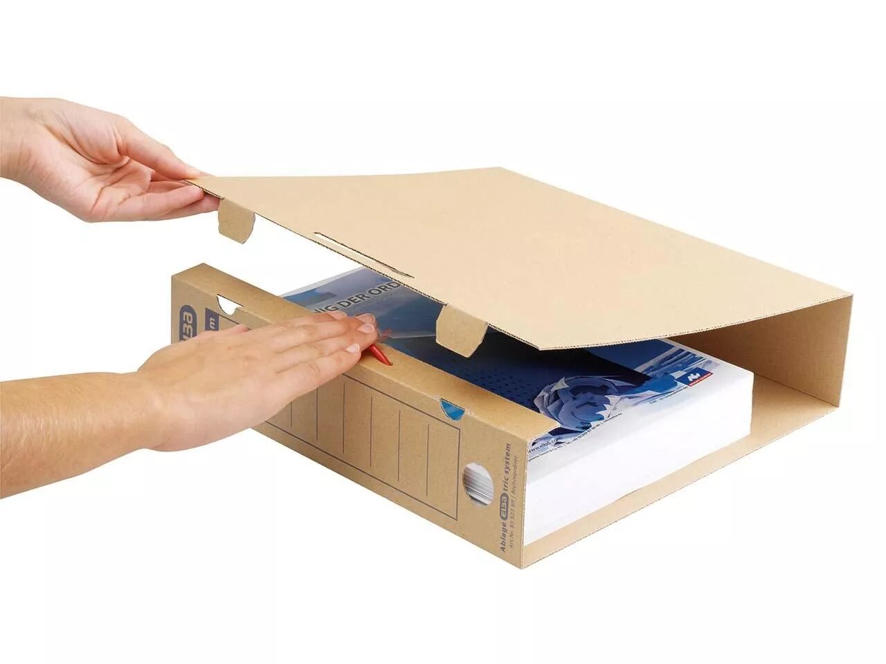 Bo&icirc;te classeur d\'archives \ tric System\ , Elba