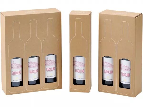 Bo�tes carton pour bouteilles en coffret cadeau