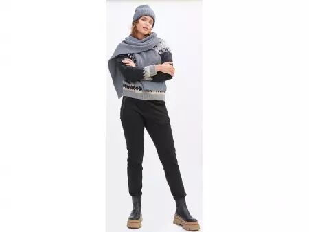 Bonnet chaud coton et laine bio \ Nilay\ 