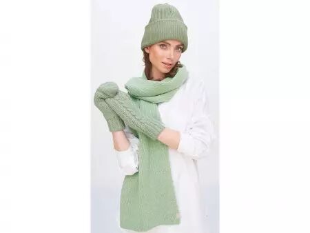 Bonnet chaud coton et laine bio \ Nilay\ 