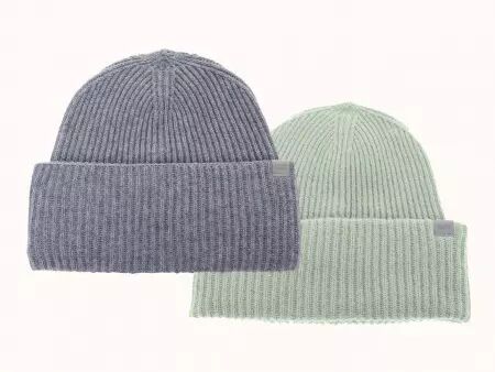 Bonnet chaud coton et laine bio \ Nilay\ 