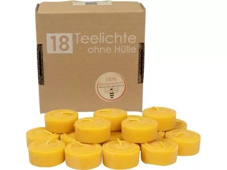 Bougies chauffe-plat en cire d\'abeille