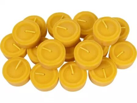 Bougies chauffe-plat en cire d\'abeille