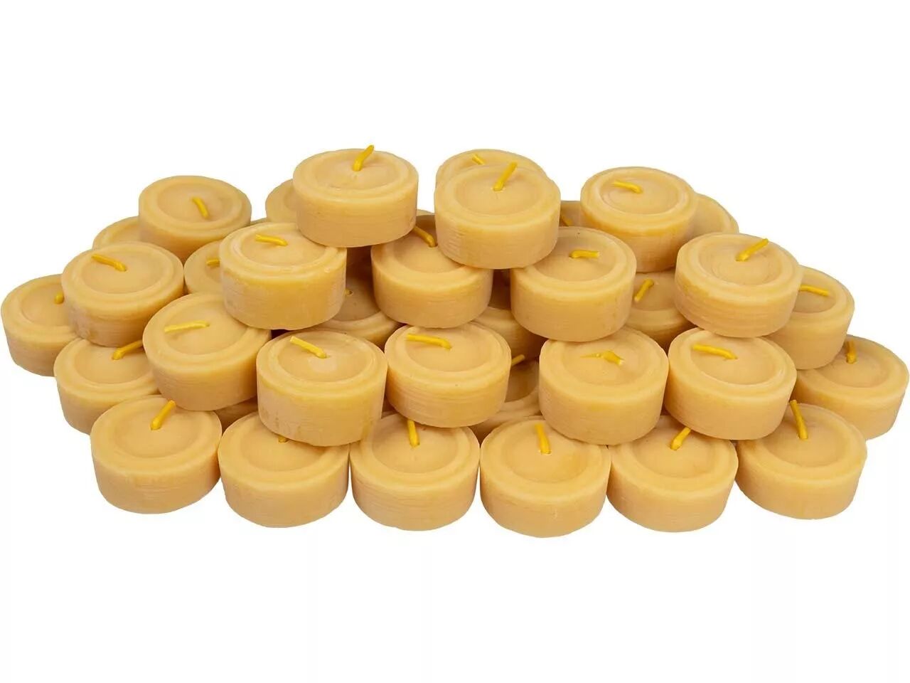 Bougies chauffe-plat en cire d\'abeille