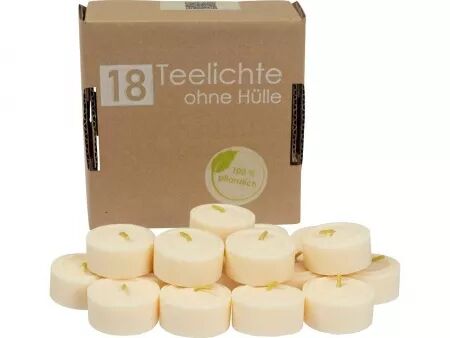 Bougies chauffe-plat en cire de colza