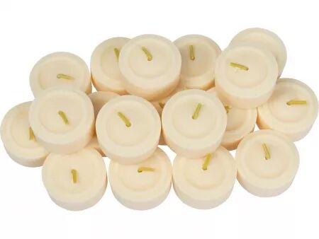 Bougies chauffe-plat en cire de colza