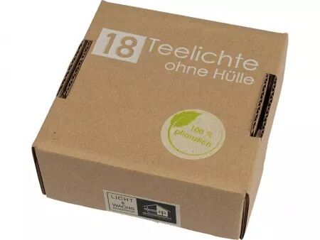 Bougies chauffe-plat en cire de colza