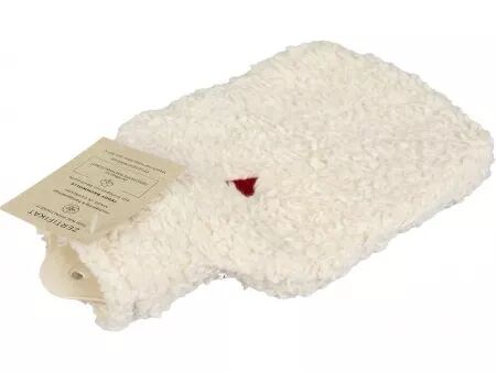 Bouillotte avec housse en coton biologique