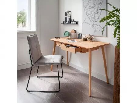 Bureau \ Bux Home\  c�ur de h&ecirc;tre