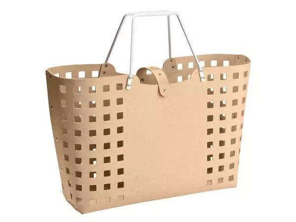 Cabas en cuir recycl�