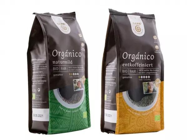 Caf� bio moulu Organico GEPA